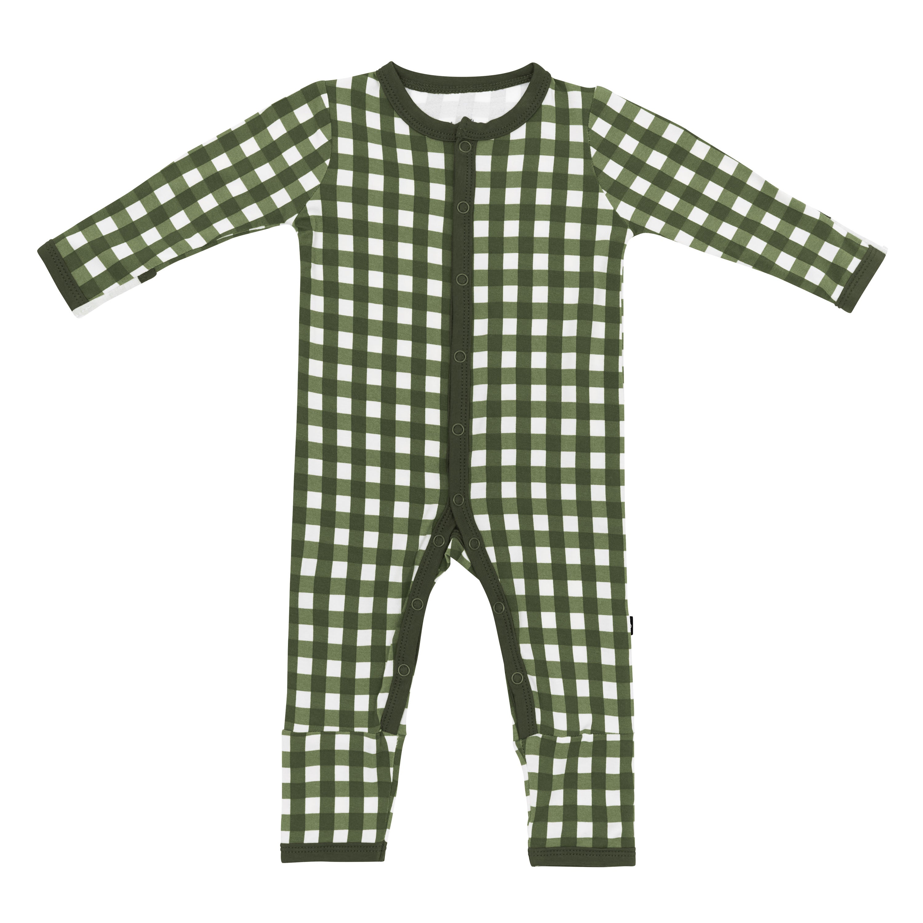 Romper in Gingham Fir - Image 2