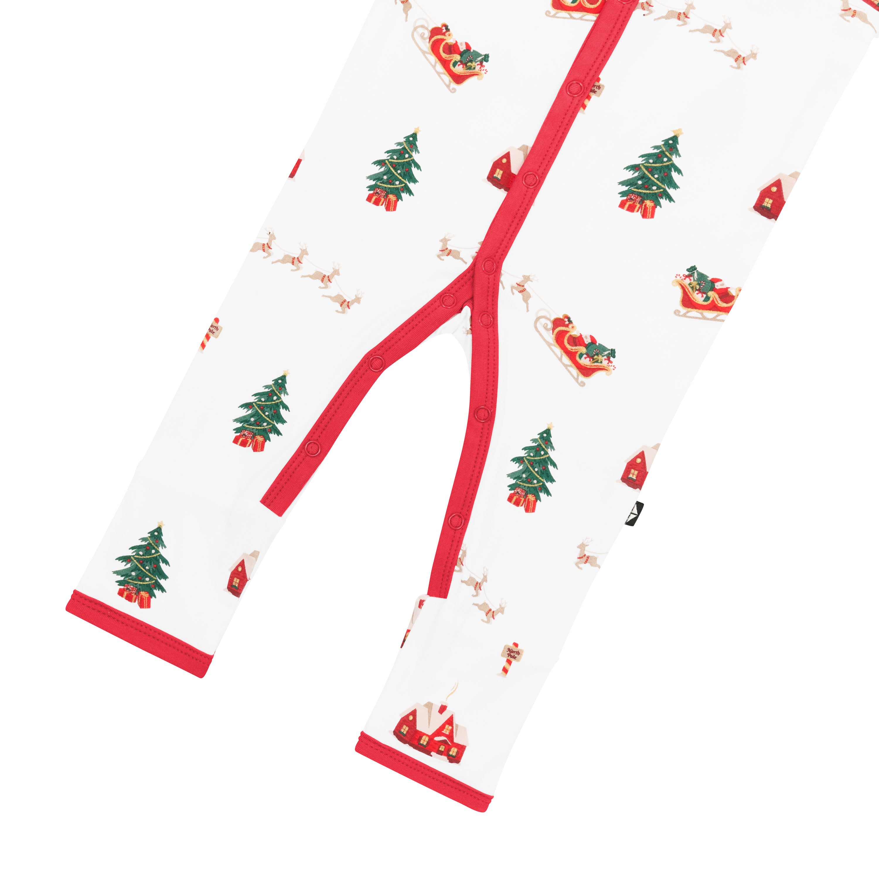 Romper in Santa Sleigh - Image 5