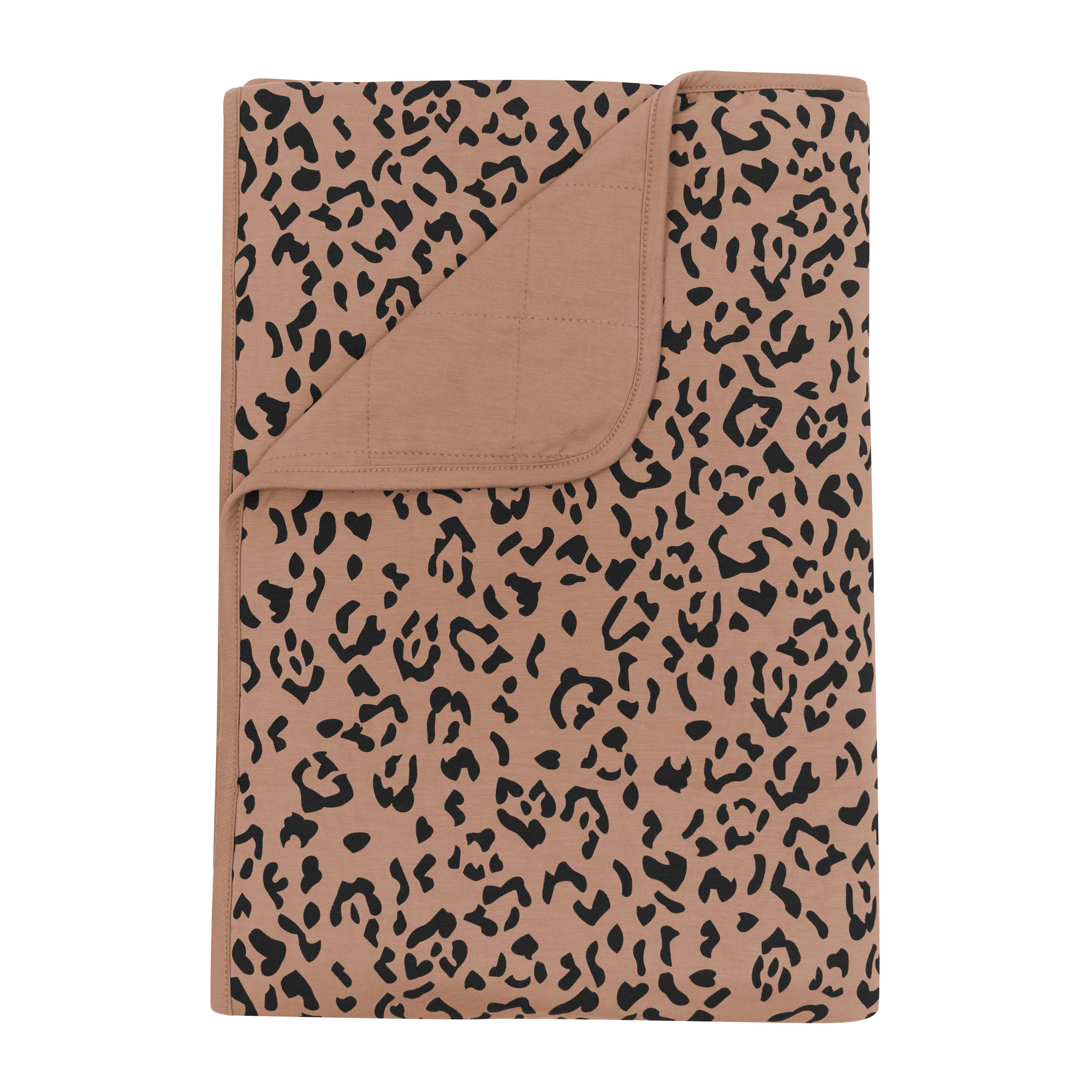 Toddler Blanket in Latte Leopard 1.0 - Image 2