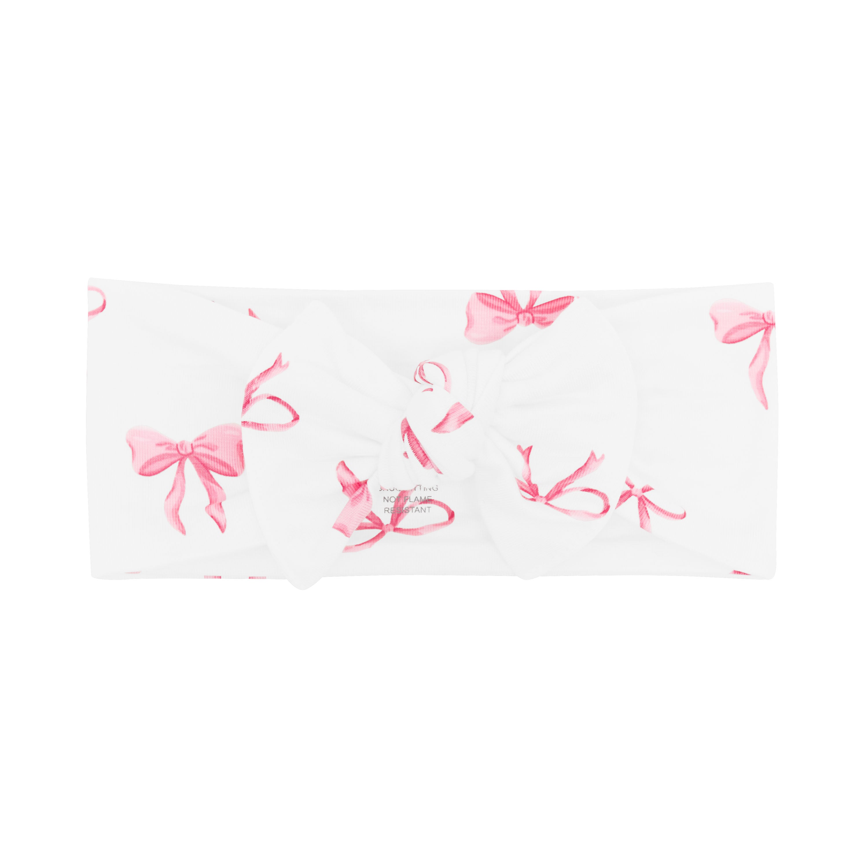 Knotted Bow Headband in Bow - Image 2
