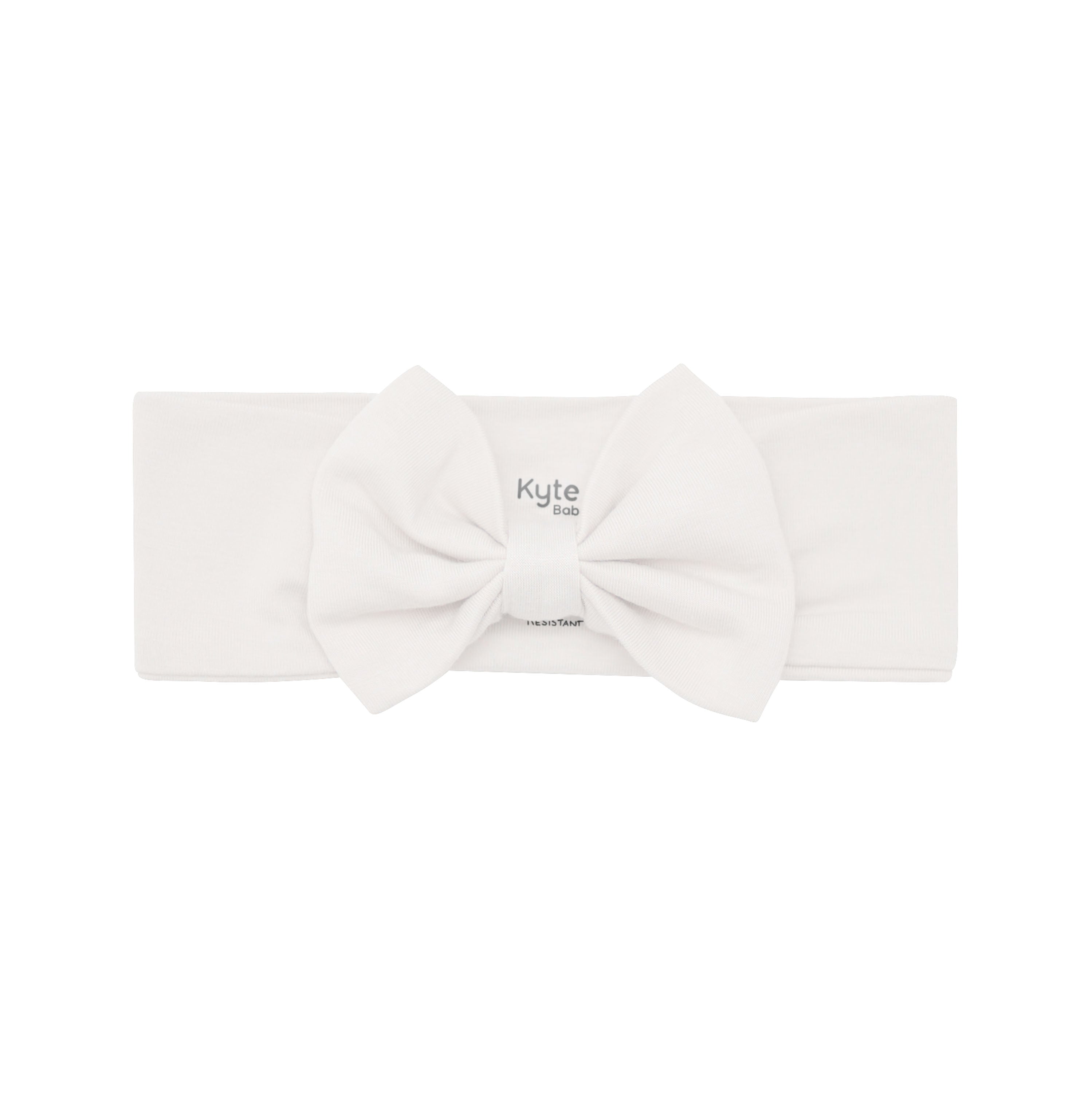 Bow Headband in Oat - Image 2