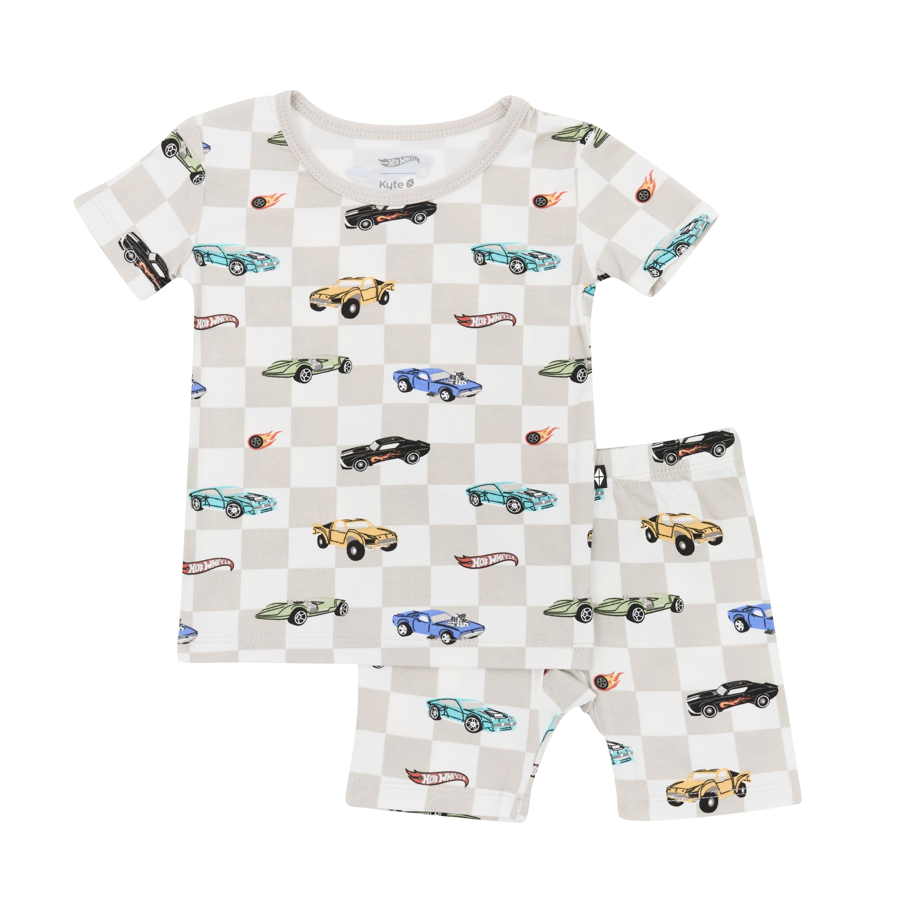 Short Sleeve Pajamas in Fast and Fierce - Image 2