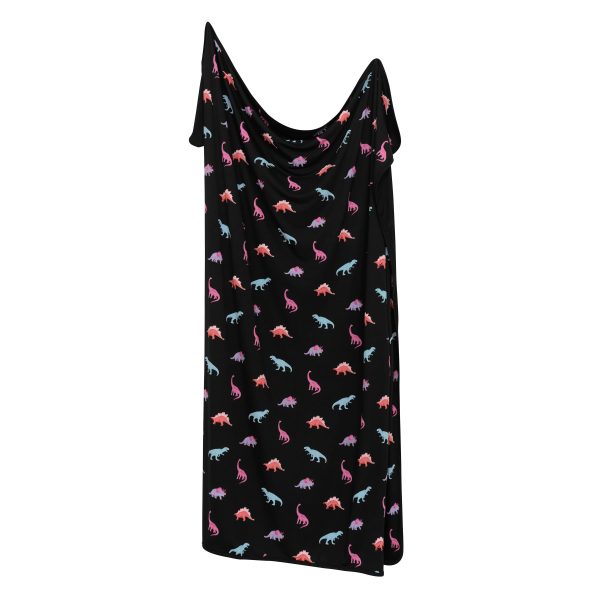 Swaddle Blanket in Midnight Roar