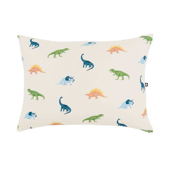 Toddler Pillowcase in Ecru Roar