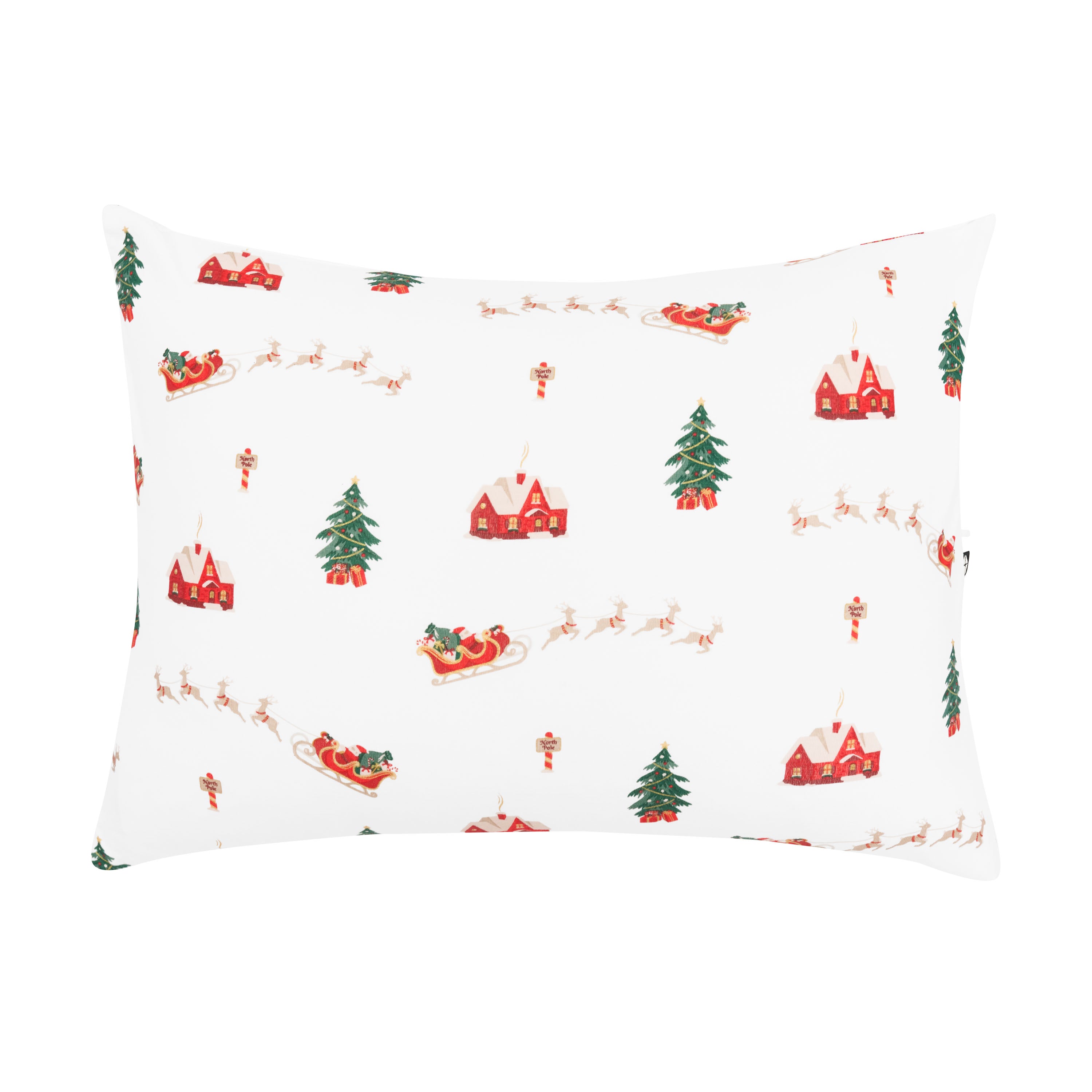 Toddler Pillowcase in Santa Sleigh
