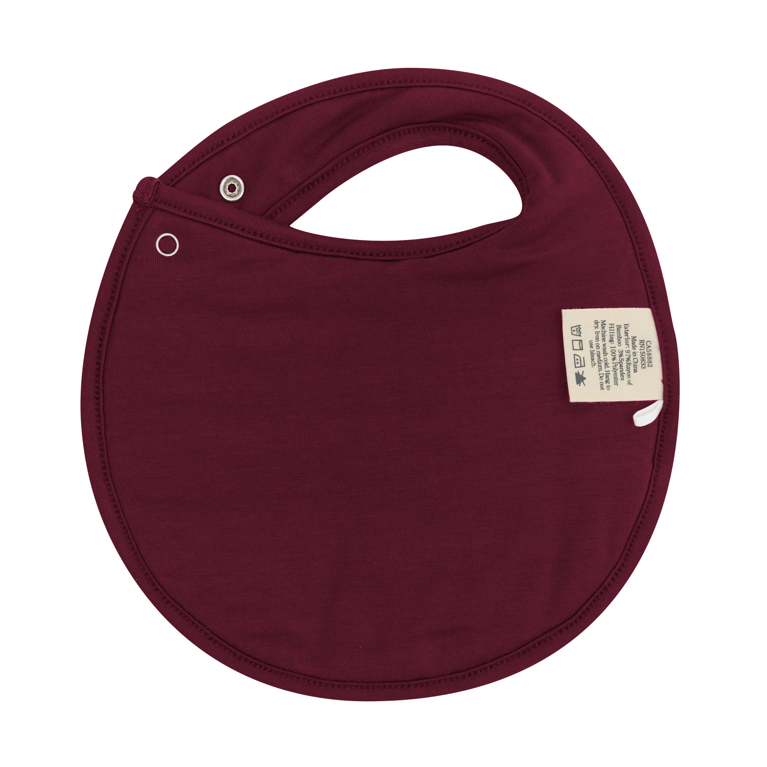 Cushy Bib in Burgundy - Image 4