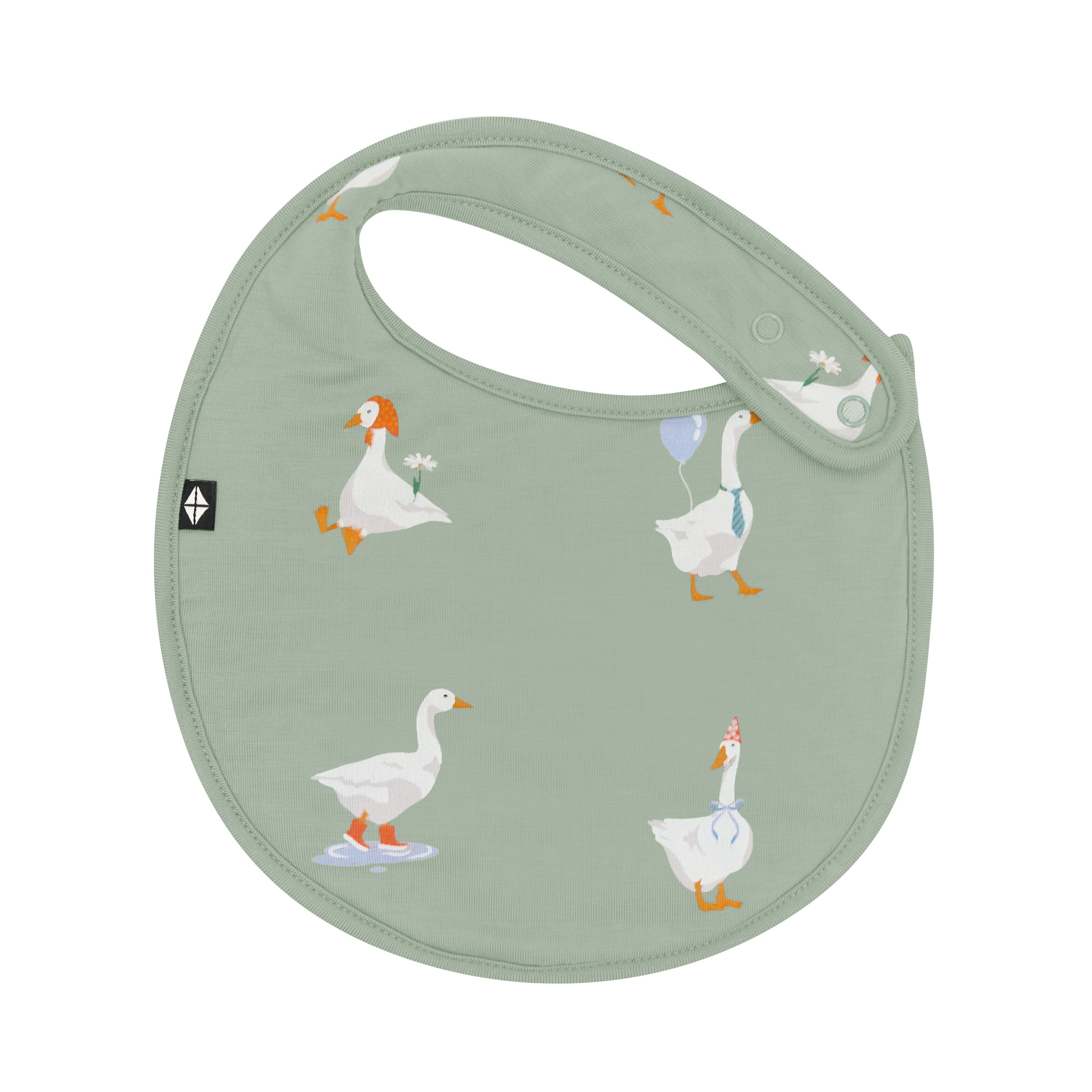 Cushy Bib in Silly Goose