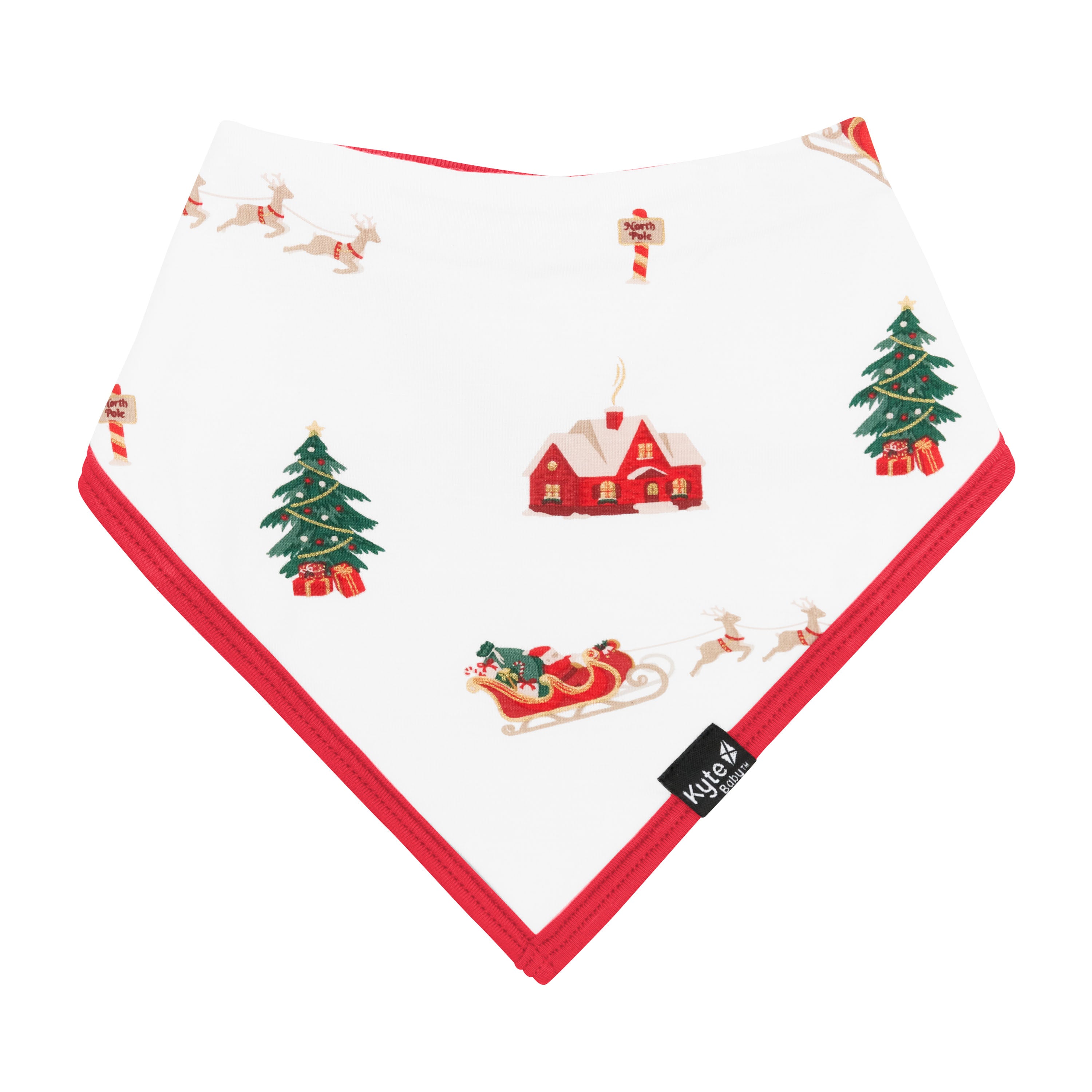 Bib in Santa Sleigh - Image 2