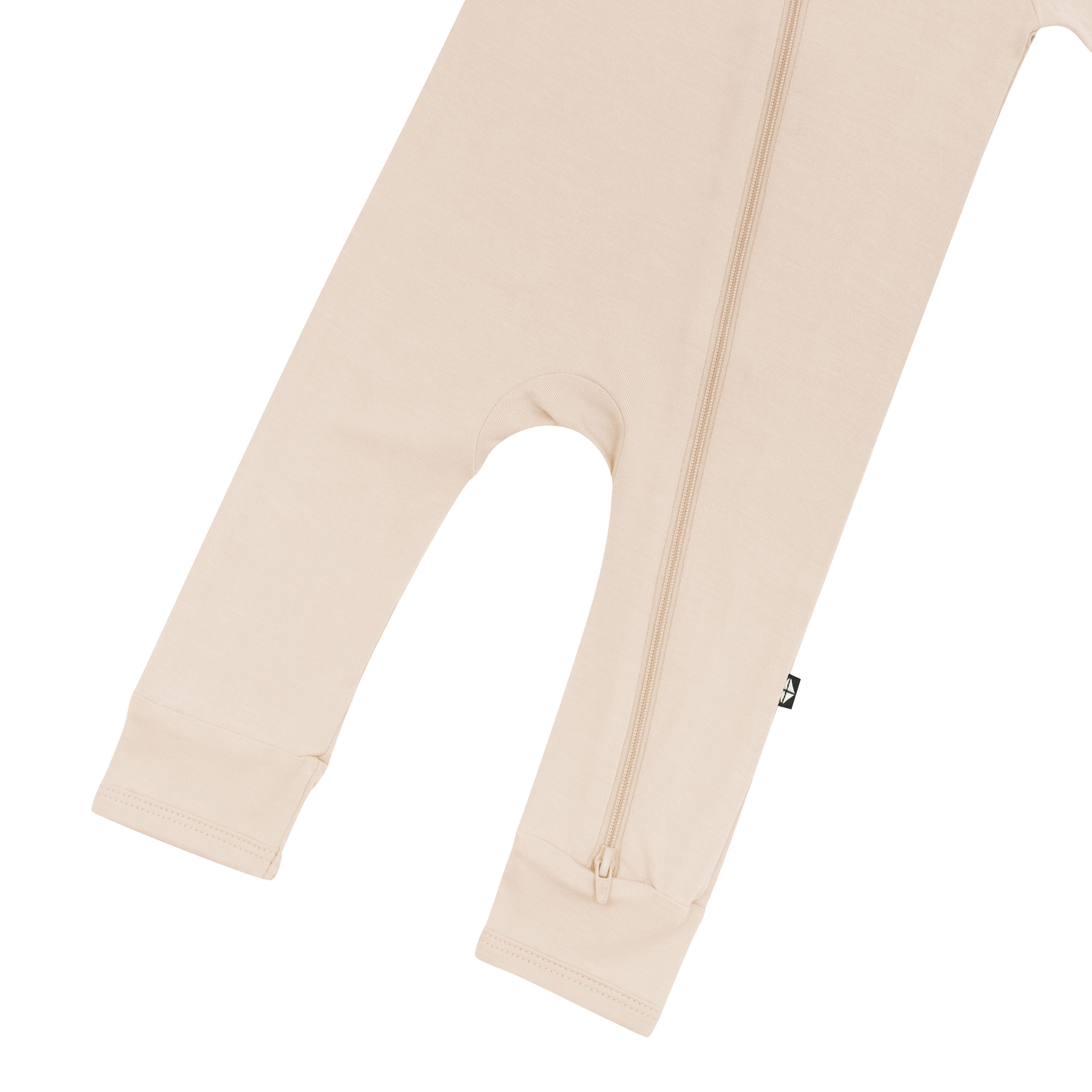 Zippered Romper in Bisque - Image 6