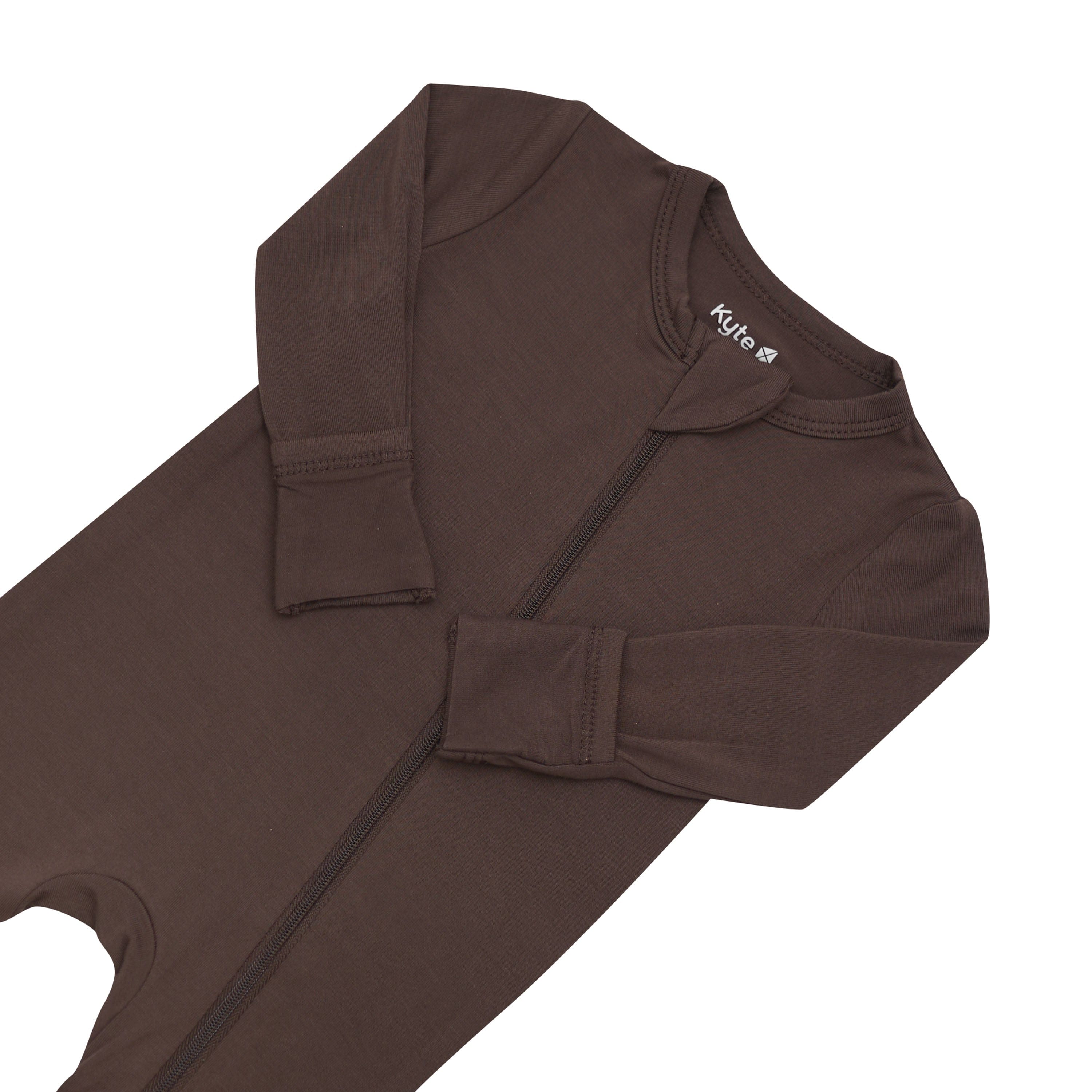 Zippered Romper in Espresso - Image 5