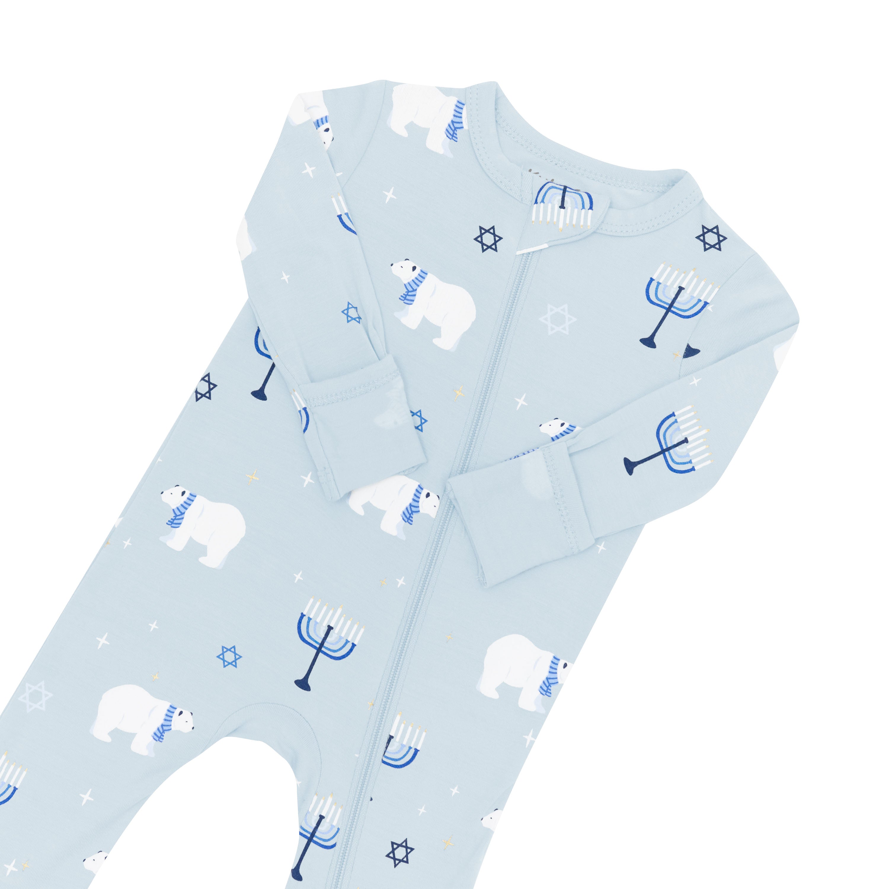 Zippered Romper in Polar Lights - Image 4