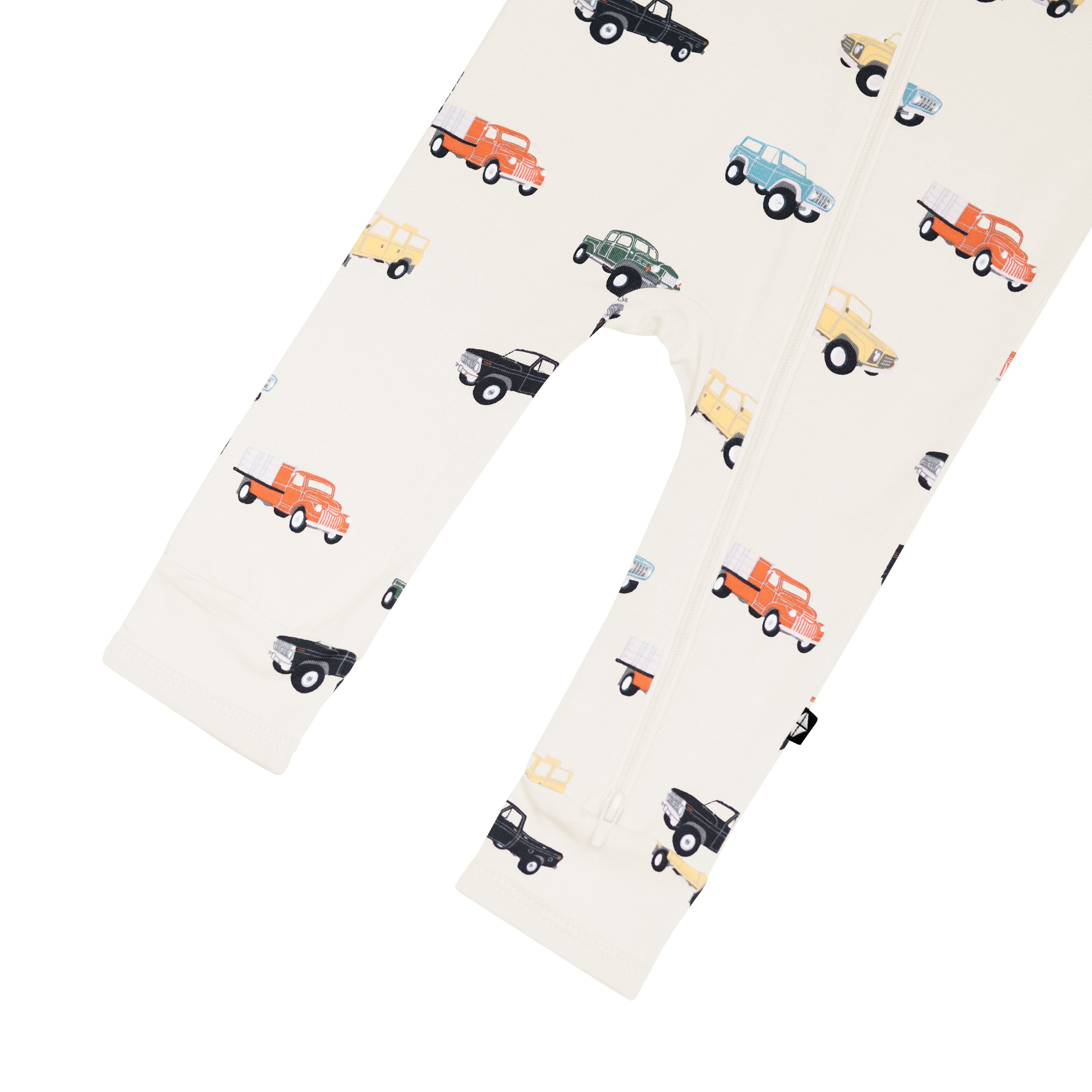 Zippered Romper in Vintage Truck - Image 5