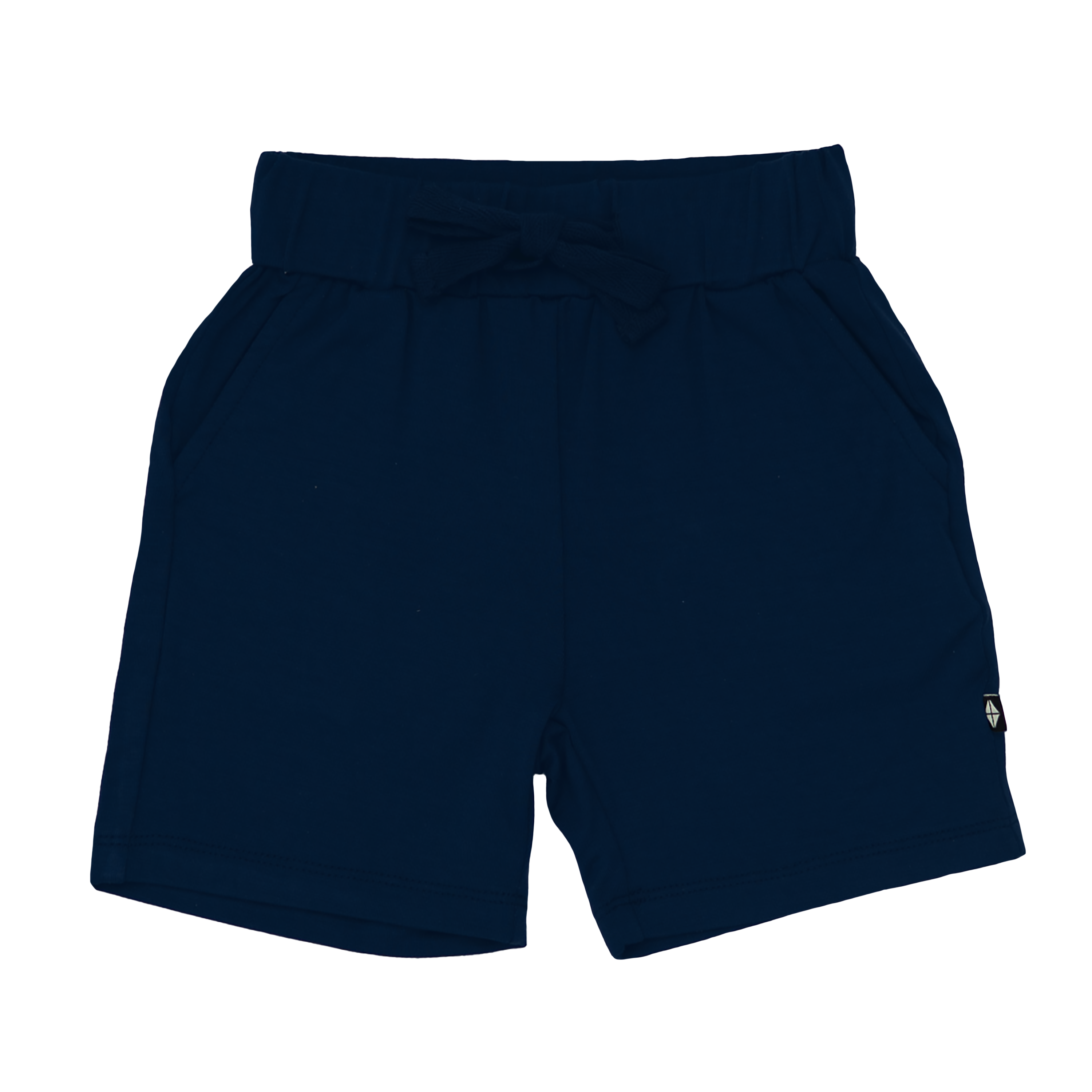 Drawstring Short in Navy - Image 2
