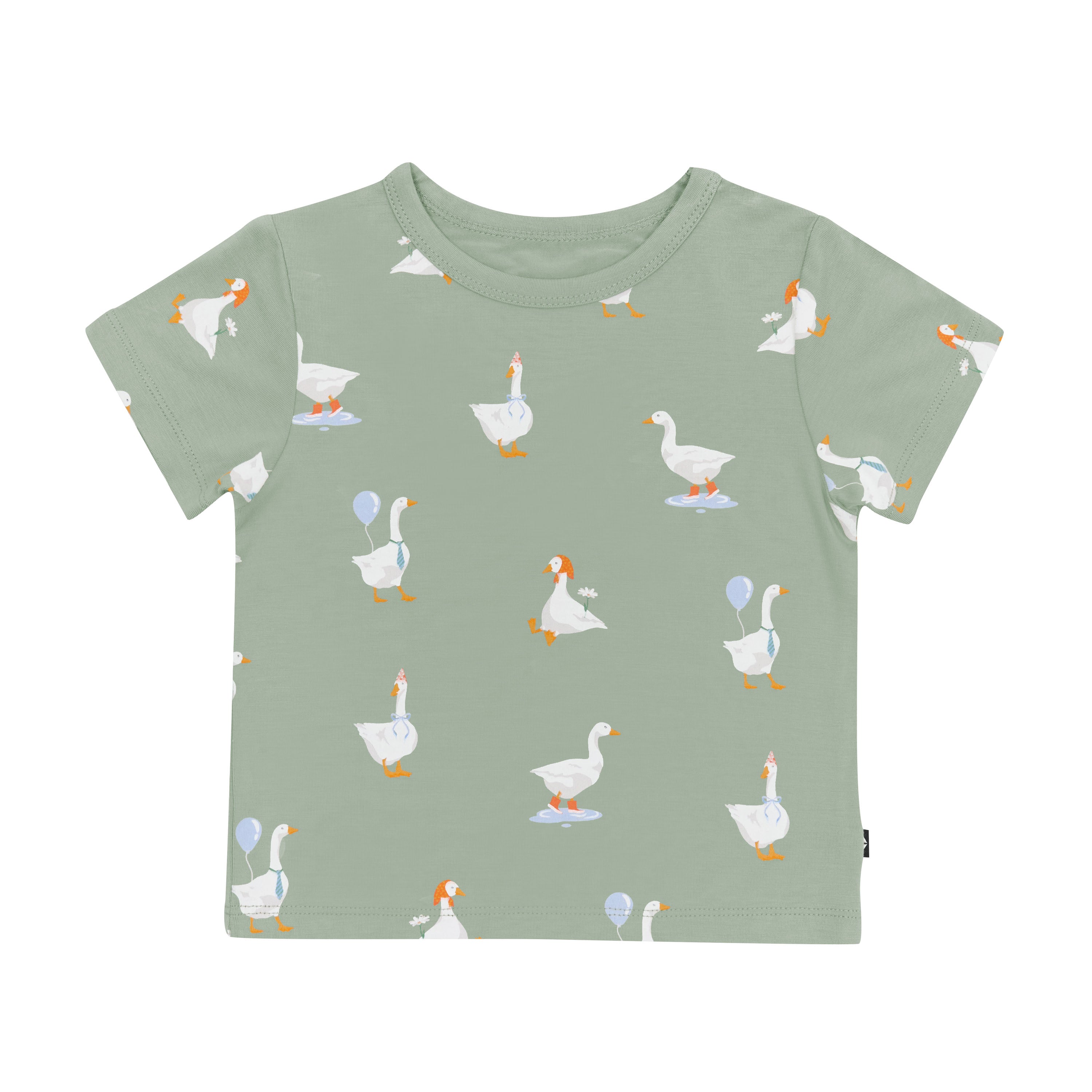 Toddler Basic Tee in Silly Goose - Image 2