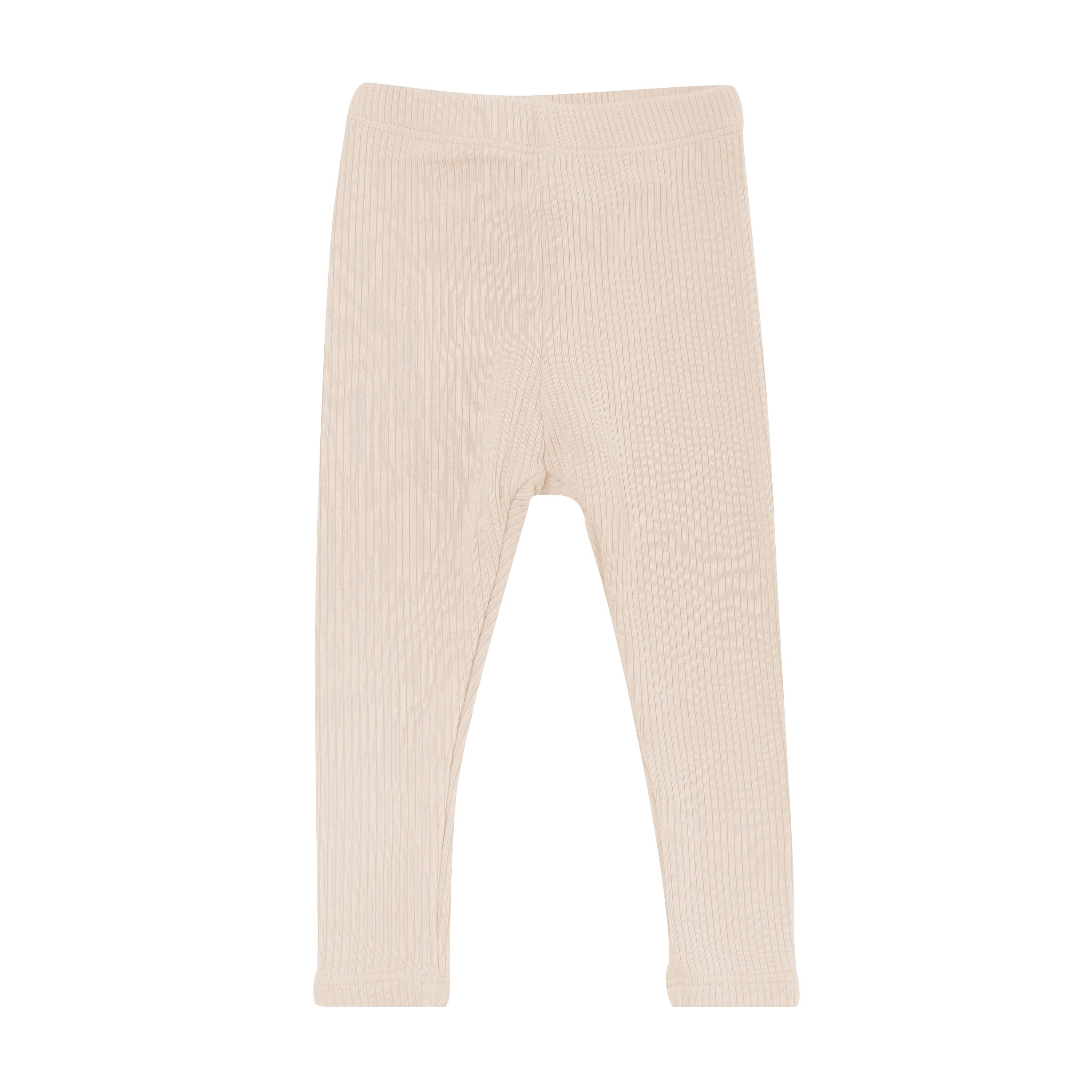 Ribbed Leggings in Bisque - Image 2