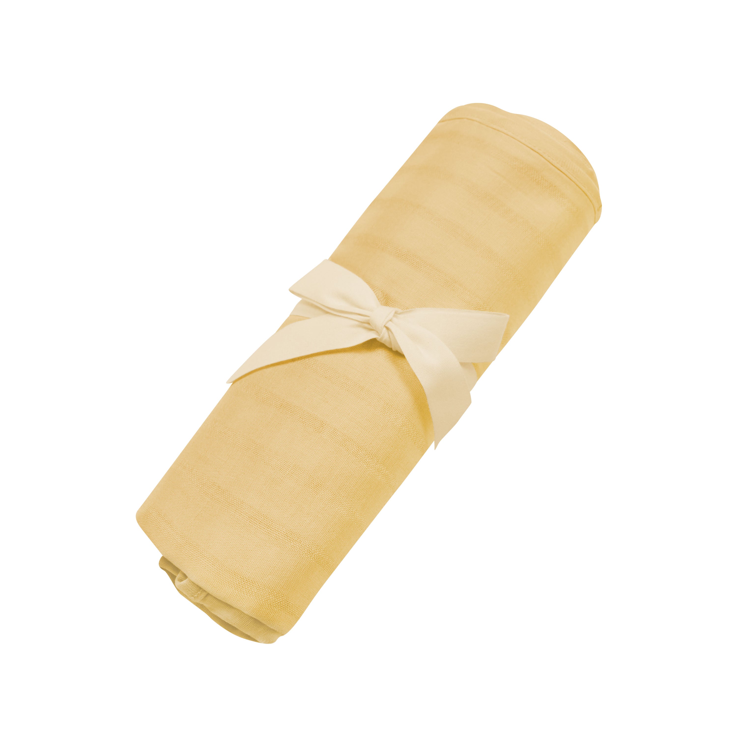 Bamboo Muslin Swaddle Blanket in Sandcastle - Image 2