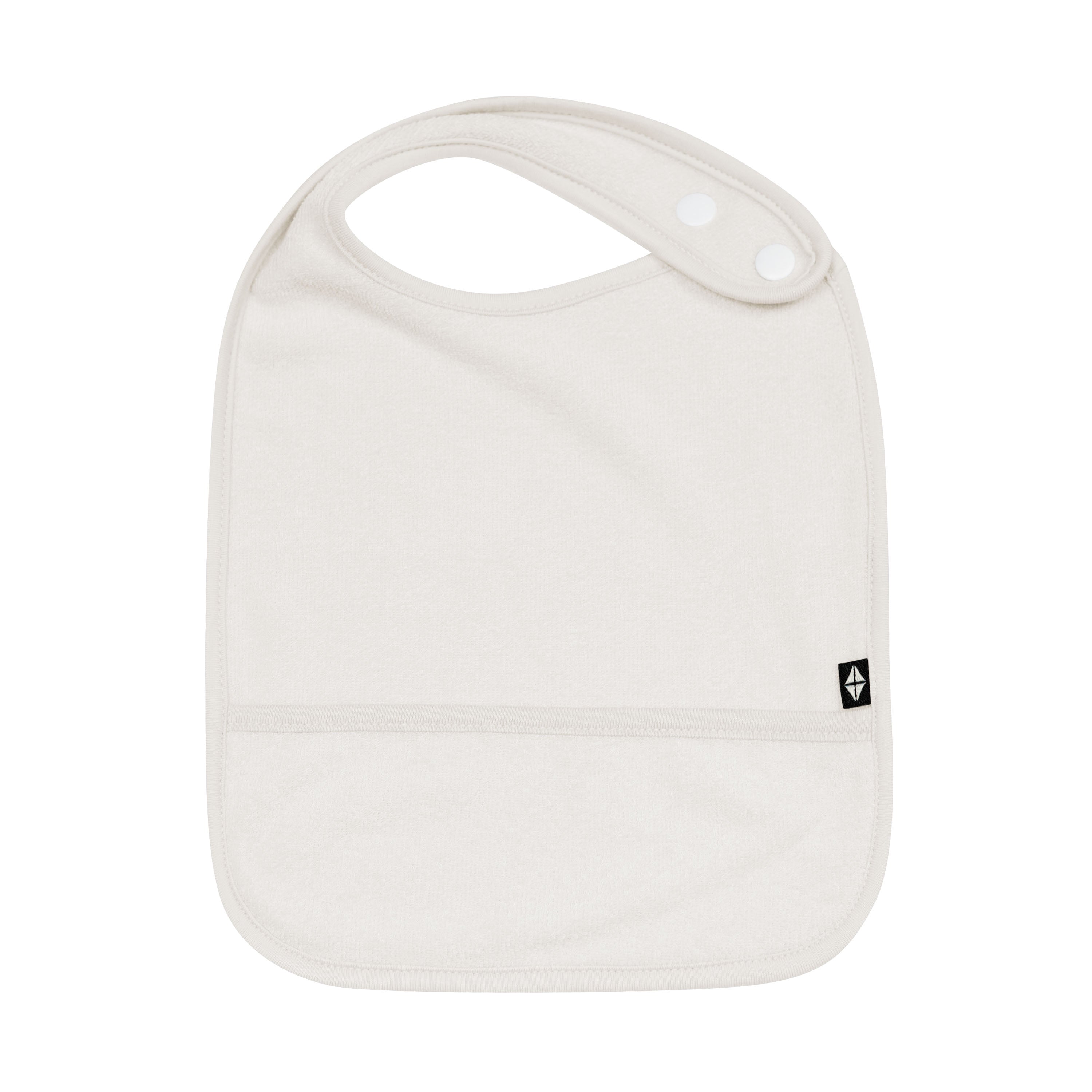 Terry Pocket Bib in Oat - Image 2