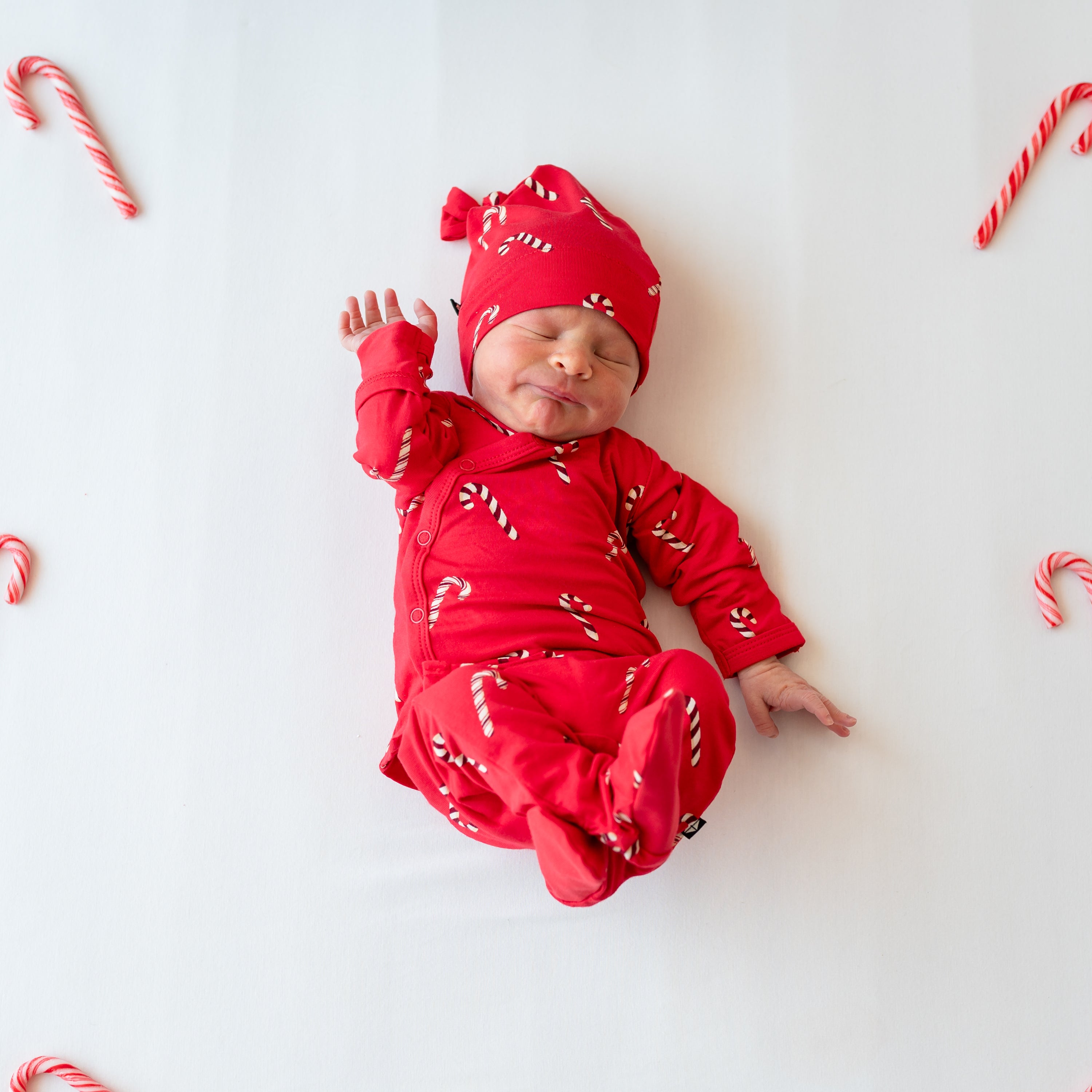 Take Me Home Set with Cap in Candy Cane - Image 4
