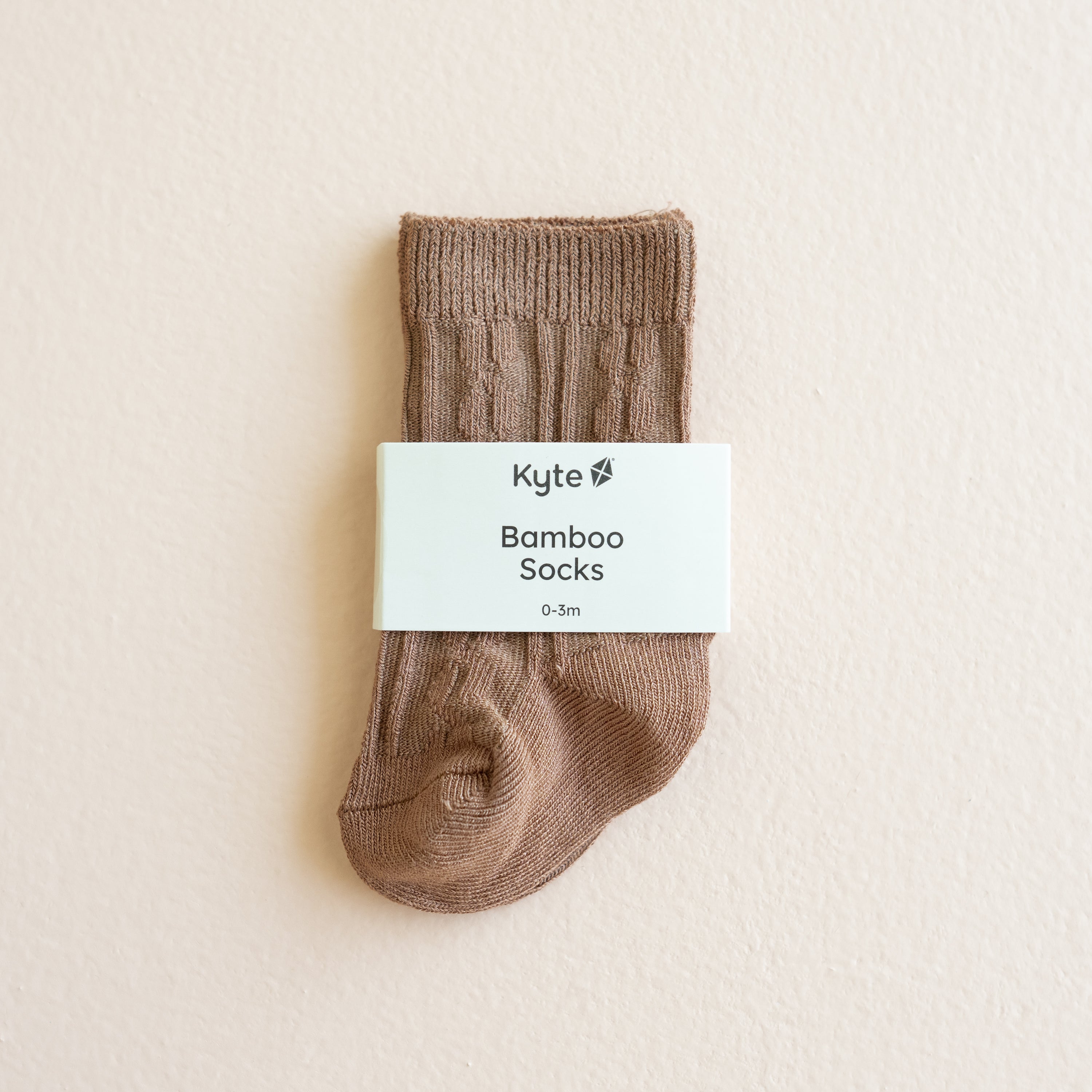 Knee High Socks in Latte