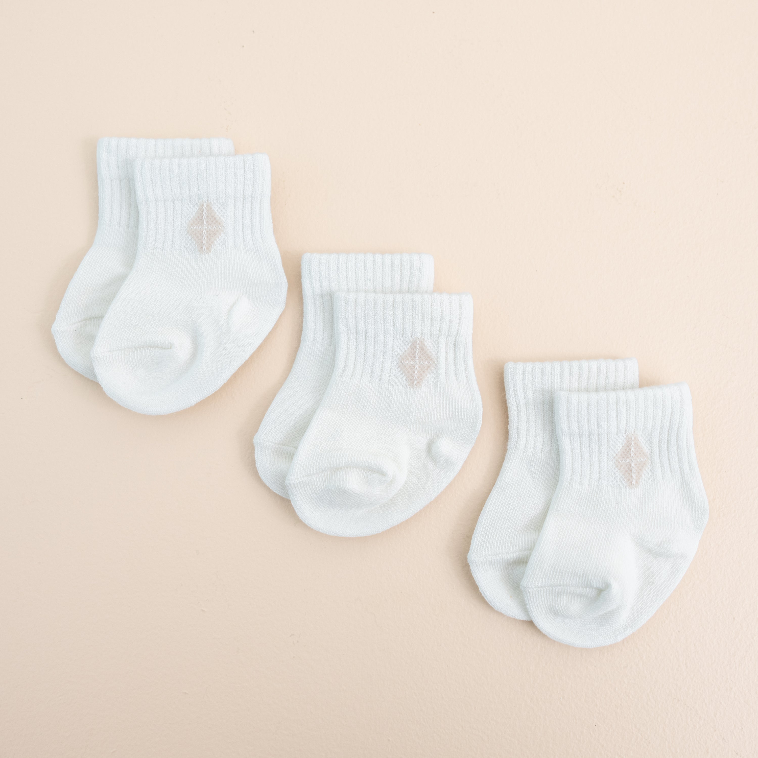 Crew Socks Combo 3-Pack in Cloud