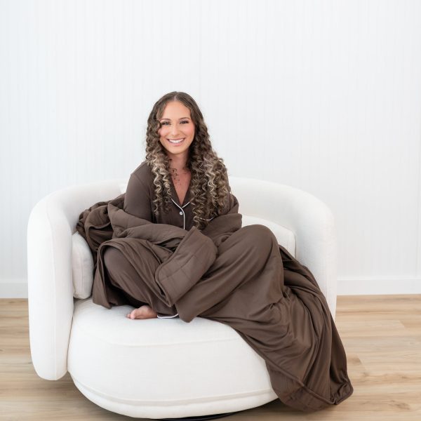 Adult Quilted Blanket in Espresso 2.5