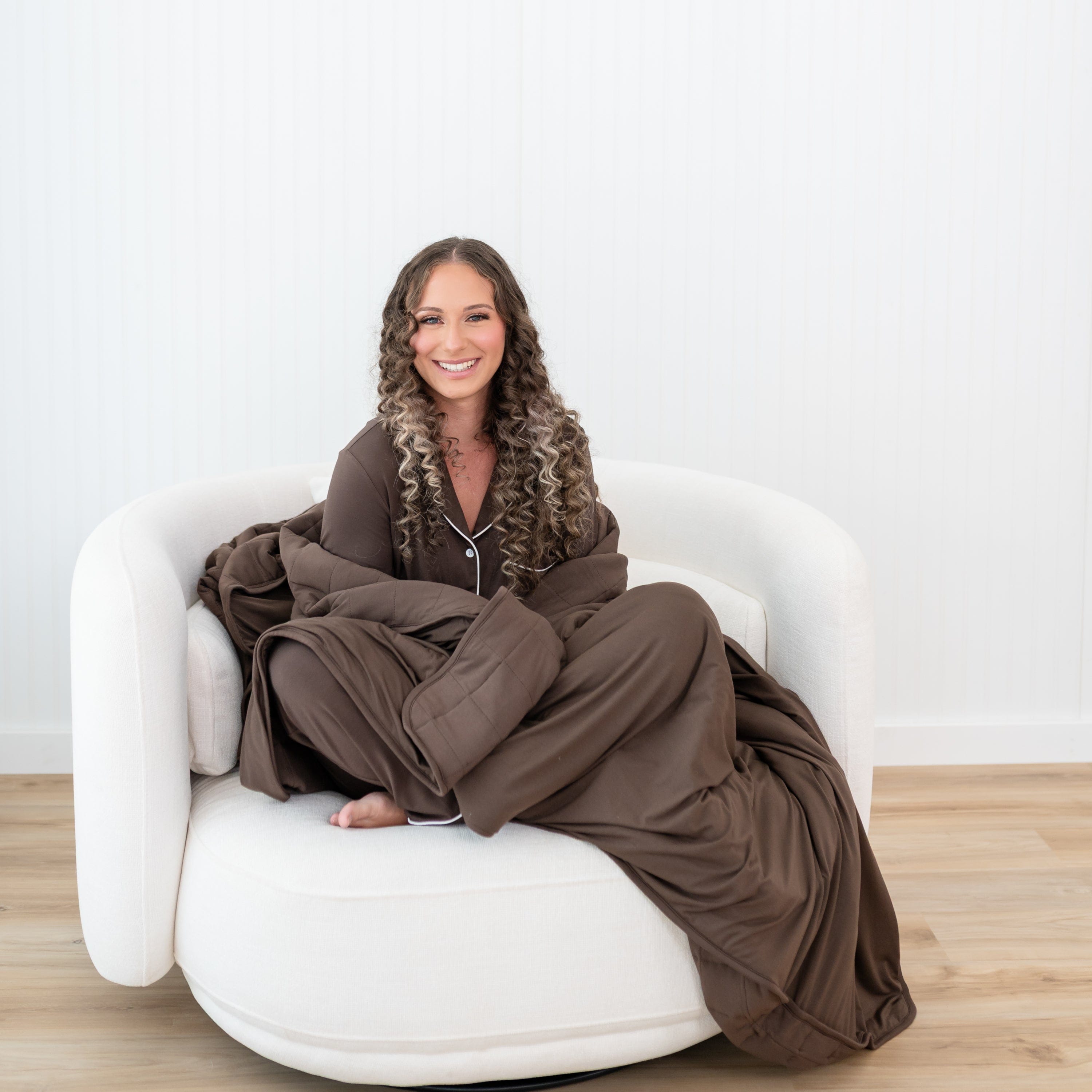 Adult Quilted Blanket in Espresso 2.5