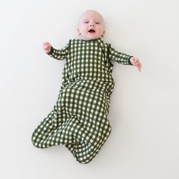 Sleep Bag in Gingham Fir 1.0