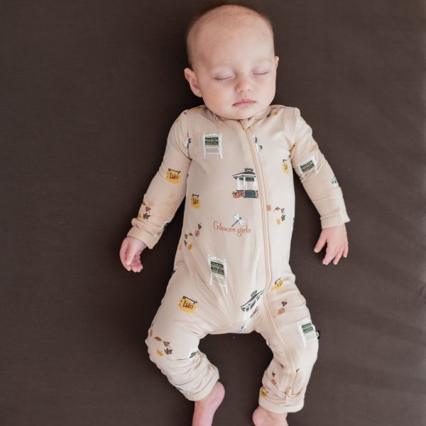 Zippered Romper in Gilmore Girls