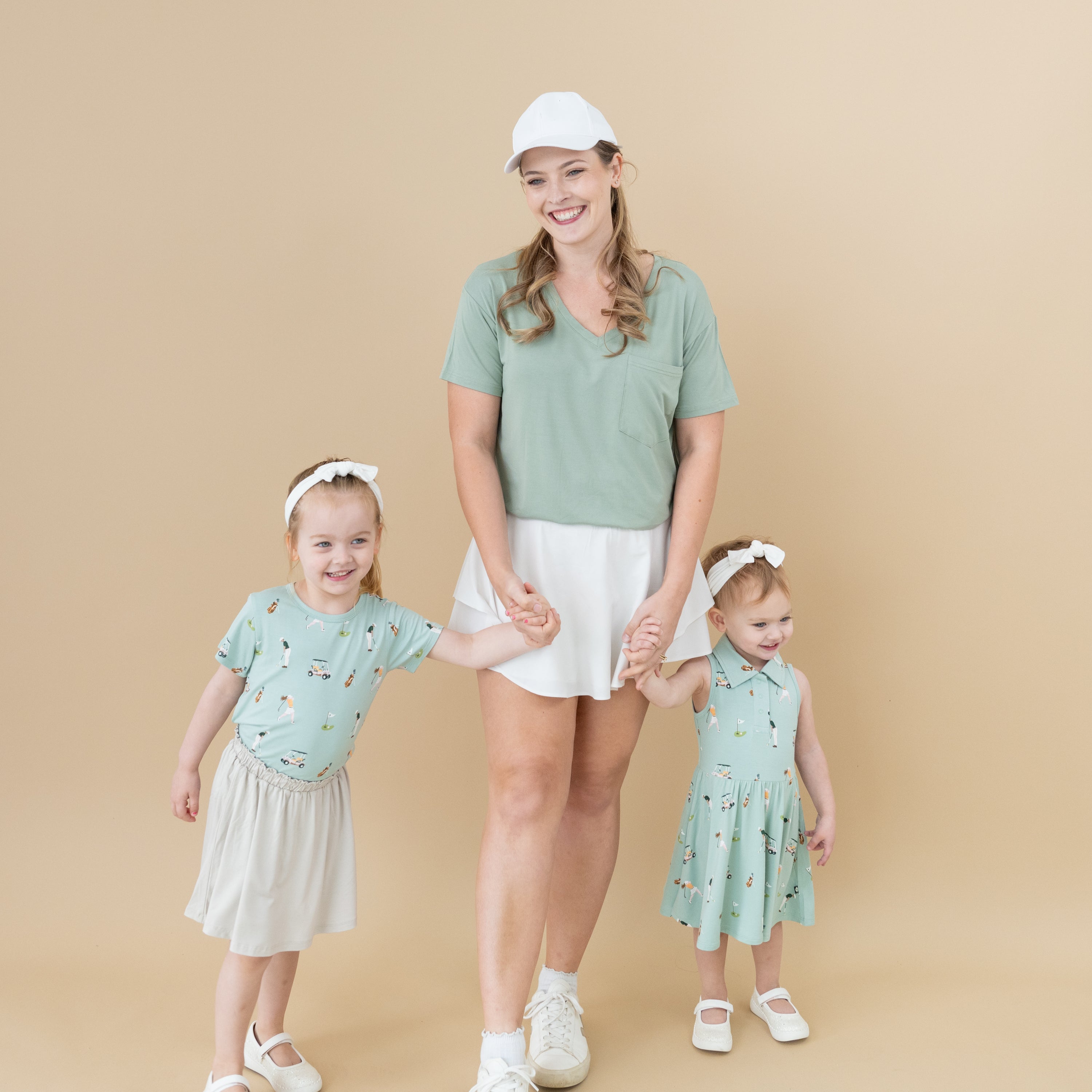 Polo Bodysuit Dress in Golf - Image 3