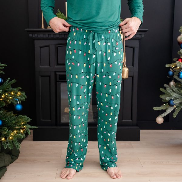 Men's Lounge Pants in Merry and Bright