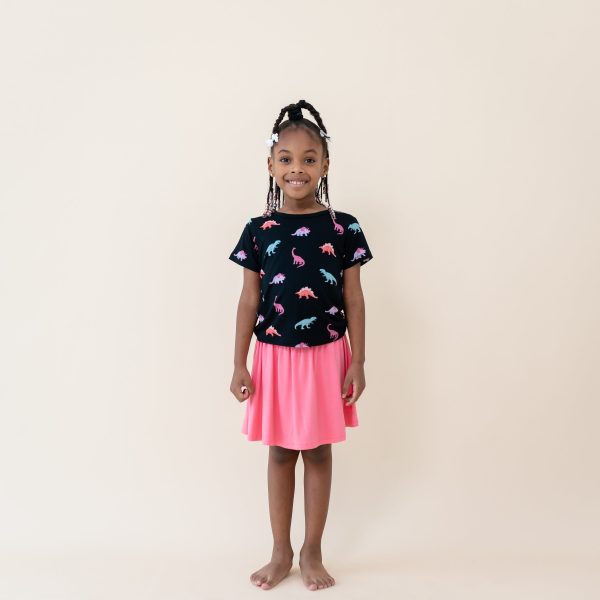 Toddler Basic Tee in Midnight Roar