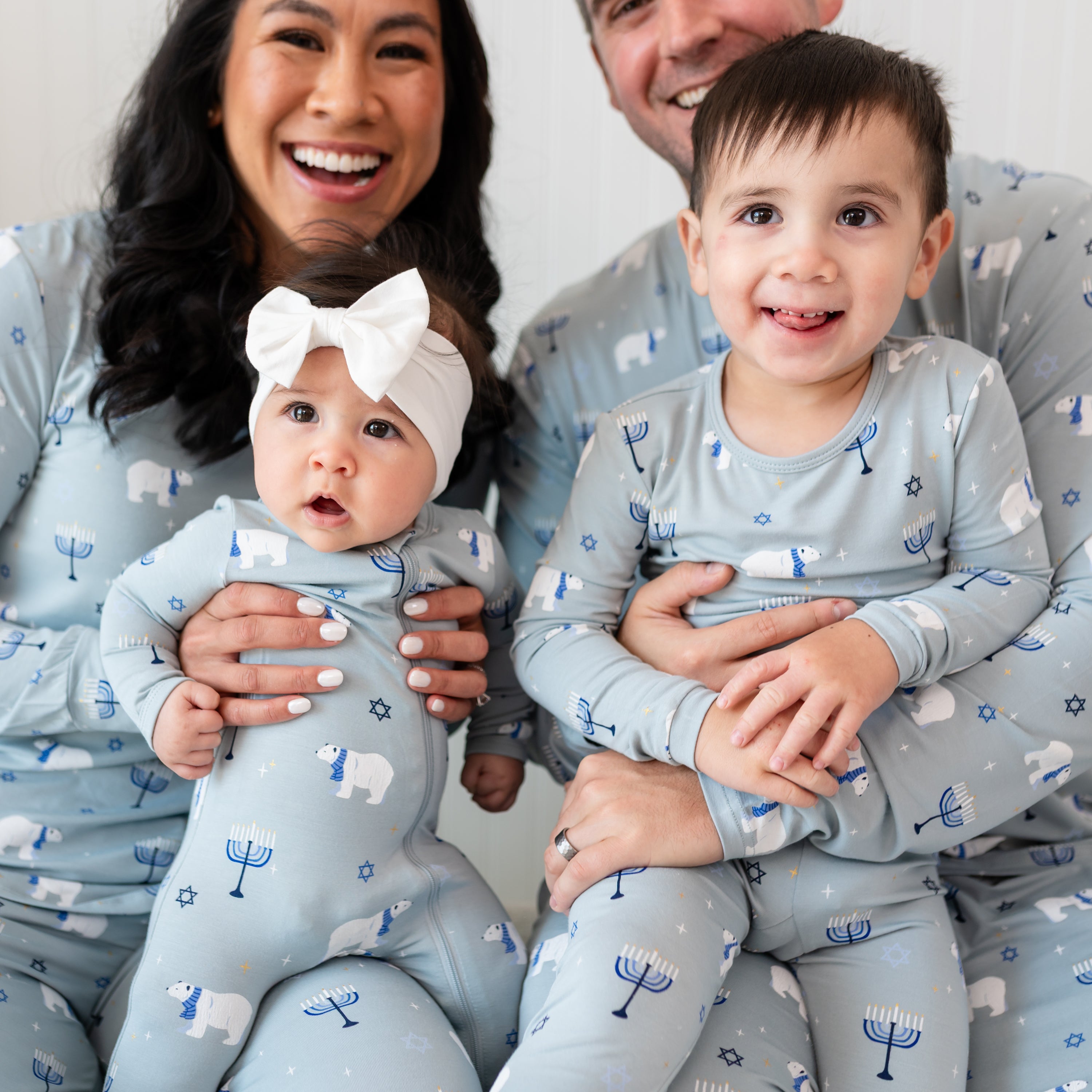 Zippered Footie in Polar Lights - Image 3