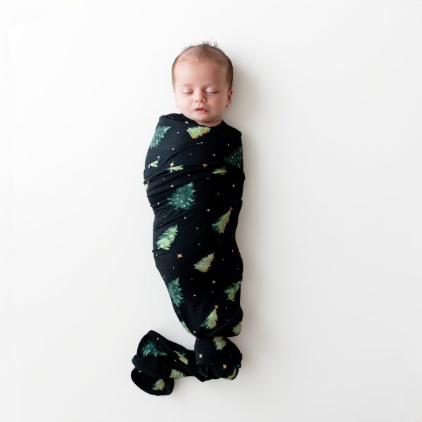 Swaddle Blanket in Twinkle Tree