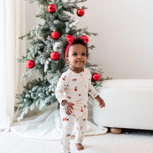 Zippered Romper in Vintage Toys