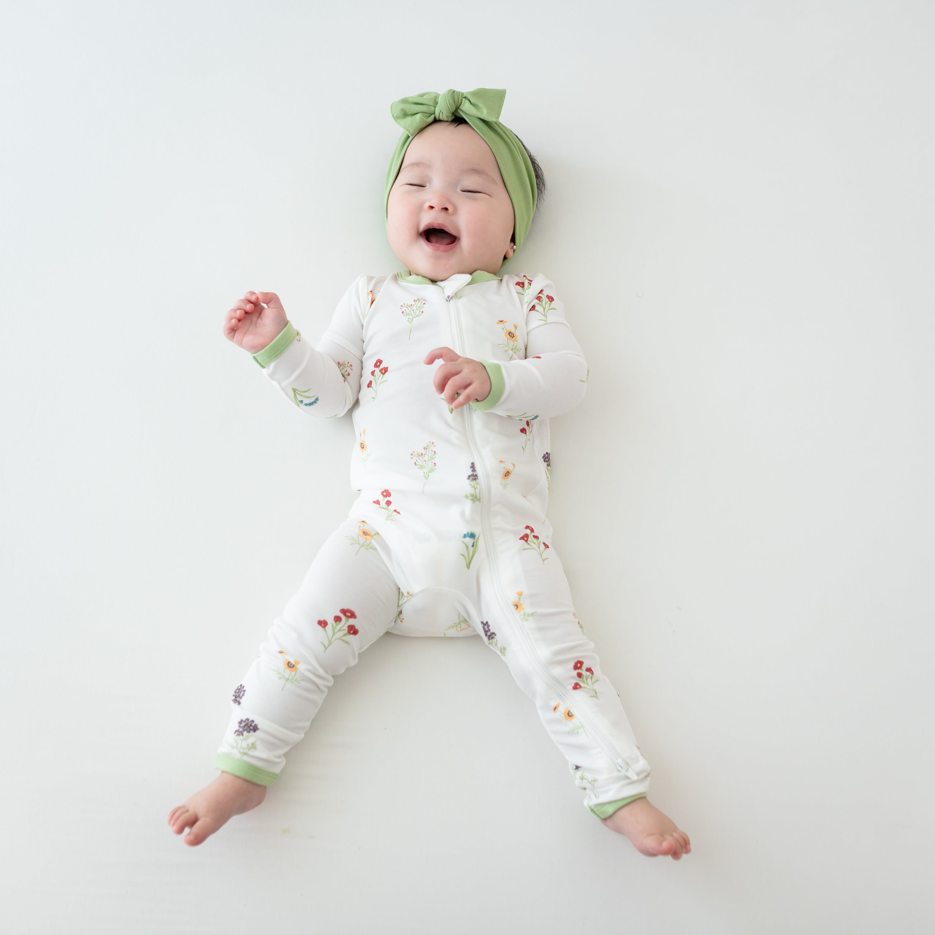 Zippered Romper in Wildflower - Image 4